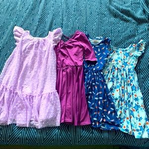 Size 7 girls dot dot smile dress bundle of 4